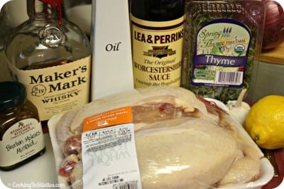 Bourbon Molasses Baked Chicken - Ingredients