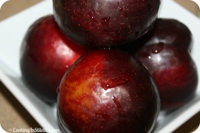 Cinnamon Plum French Toast - Plums