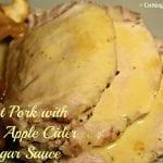 Roast Pork With Honey Apple Cider Vinegar Sauce a l'Ancienne