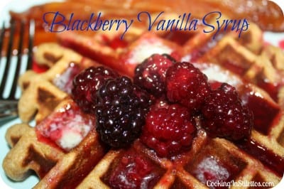 Blackberry Vanilla Syrup