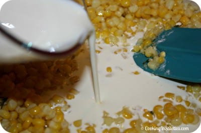 Parmesan Creamed Corn - Cream