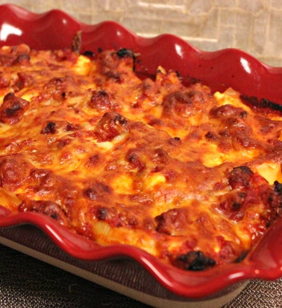 Stuffed Shells with Homemade Tomato Sauce | Cooking In Stilettos