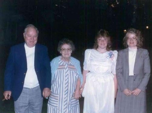 Aly with Bampa, Nana & Peggy | CookingInStilettos.com