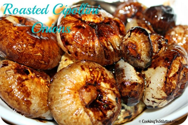 Roasted Cipollini Onions Recipe Cooking in Stilettos