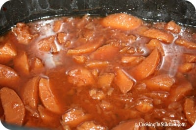 Spiced Apple Butter - Stewed Apples