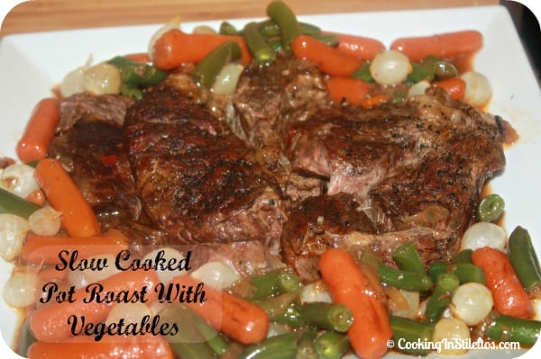 Crockpot Pot Roast with Vegetables –