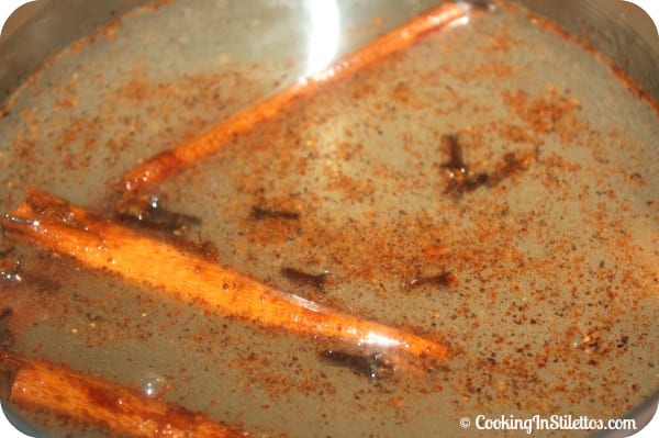 Homemade Pumpkin Spice Latte - Making the Spiced Syrup