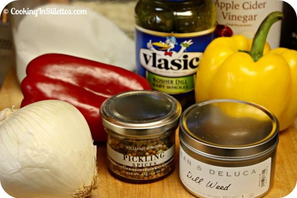 Homemade Hot Dog Relish Recipe - Cooking in Stilettos