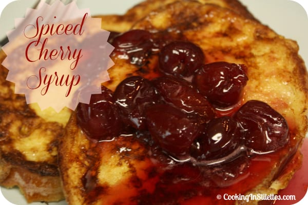 Cherry Simple Syrup: Cooking 101 - Cooking with Curls