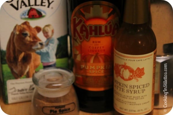 Kahlúa Pumpkin Spice Latte - Ingredients | Cooking In Stilettos