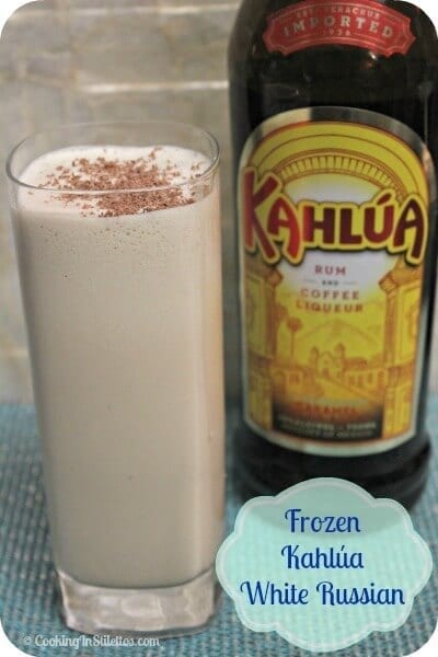 A Nostalgic Frozen Kahlúa White Russian Cocktail & Holiday Entertaining ...