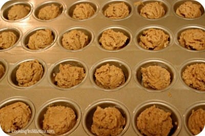 Cinnamon Peanut Butter Cup Cookies - Muffin Tin| Cooking In Stilettos