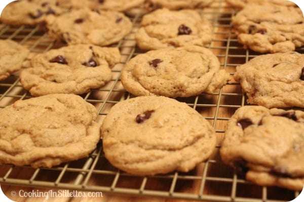 Rum Soaked Chocolate Chip Cookies | Cooking In Stilettos