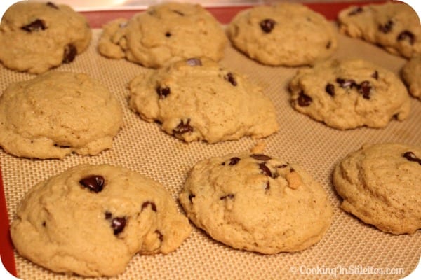 Rum Soaked Chocolate Chip Cookies - Fresh Out of the Oven | Cooking In Stilettos