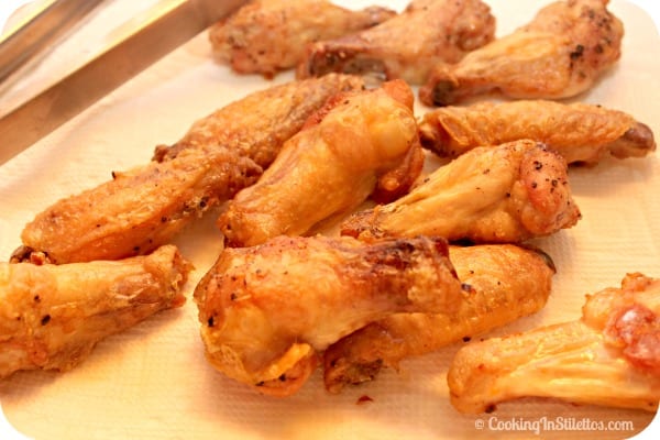 PB & J Wings - Baked Chicken Wings - not fried | Cooking In Stilettos