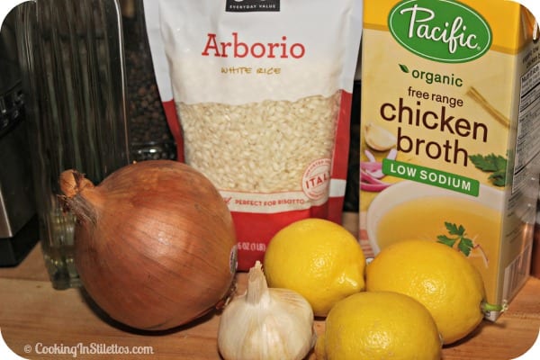Lemon Risotto - Ingredients | Cooking In Stilettos
