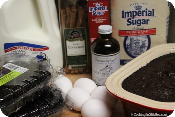 Mexican Chocolate French Toast with Spiced Blackberry Syrup - Ingredients | Cooking In Stilettos