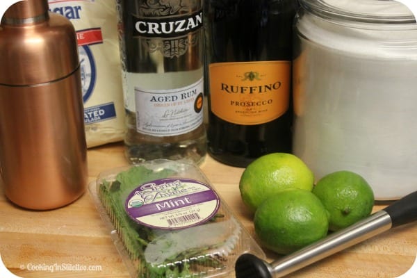 Prosecco Mojito - Ingredients | Cooking In Stilettos