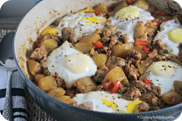 Sausage Hash | Cooking In Stilettos