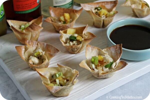 Kalua Pork Wontons | Cooking In Stilettos