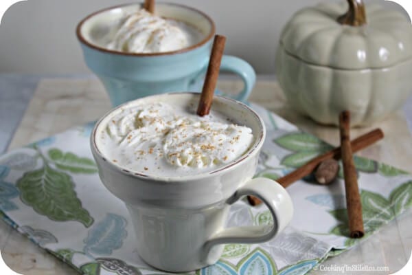 Bourbon Laced Vanilla Chai Latte | CookingInStilettos.com