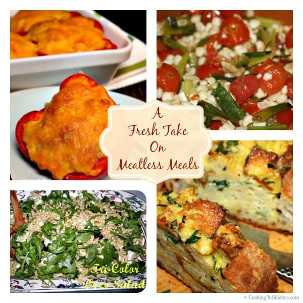 A Fresh Take On Delicious Meatless Meals Cooking in Stilettos