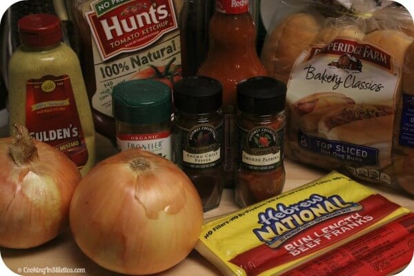 Hot Dog Onion Sauce - Ingredients | Cooking In Stilettos
