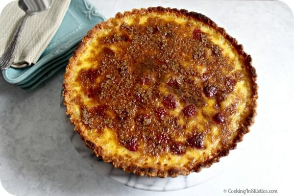 Creme Brulee Tart | Cooking In Stilettos