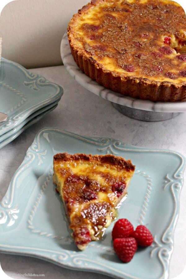 Creme Brulee Tart | Cooking In Stilettos