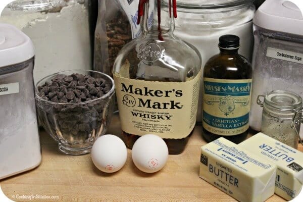 Bourbon Brownies - Ingredients | Cooking In Stilettos