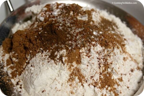 Ginger Snaps - Sifting the Dry Ingredients | Cooking In Stilettos