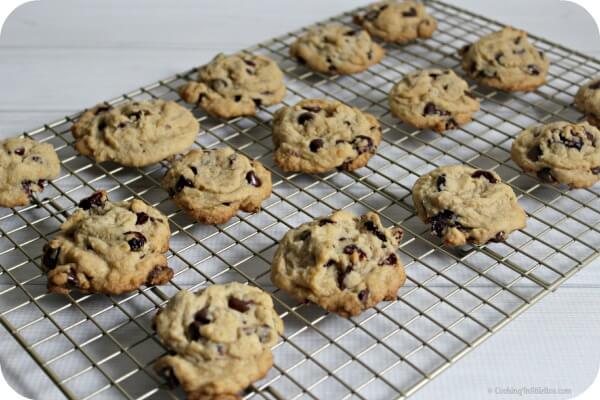 Orange Cranberry Chocolate Chip Cookies | Cooking In Stilettos