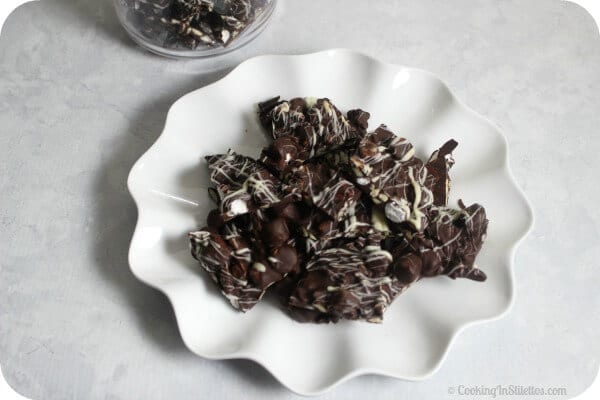Rocky Road Chocolate Bark | Cooking In Stilettos