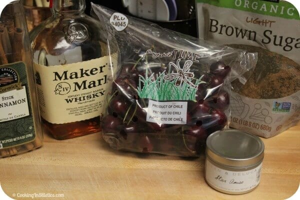 Spiced Boozy Cherries - Ingredients | Cooking In Stilettos