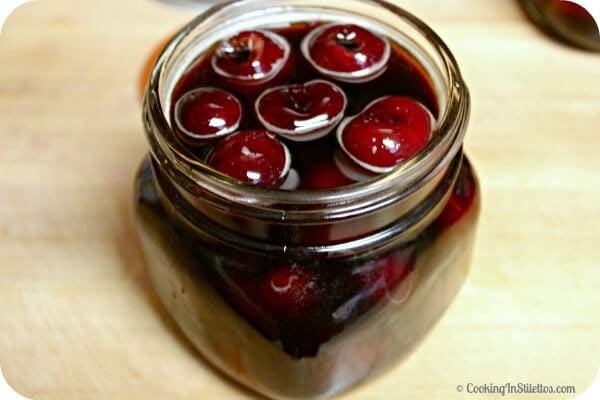 Spiced Boozy Cherries - Jarring the Cherries | Cooking In Stilettos