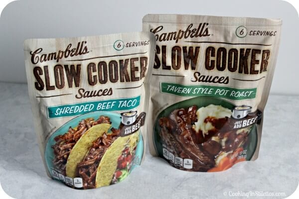 Campbell's Slow Cooker Sauces | Cooking in Stilettos