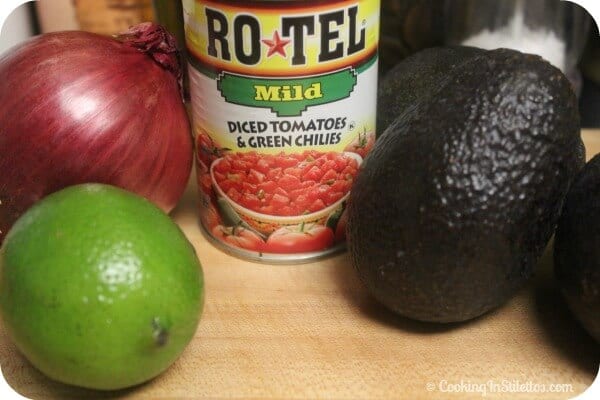 RO*TEL Rockin' Guac - Ingredients | Cooking In Stilettos