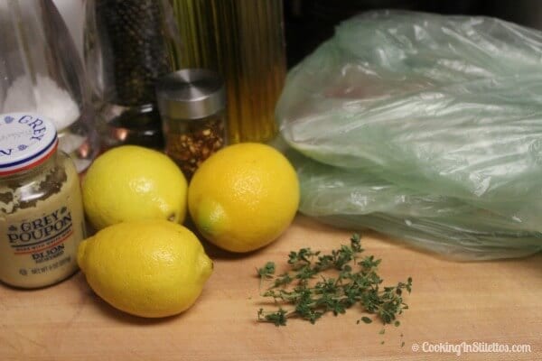 Lemon Chicken - Ingredients | Cooking In Stilettos