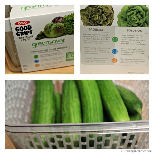 OXO Greensaver | Cooking In Stilettos