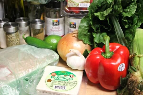 Grilled Southwestern Chicken Salad - Ingredients | Cooking In Stilettos