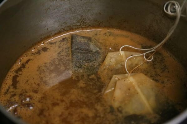 Hot Apple Cider Chai Tea - Steeping the Chai | CookingInStilettos.com