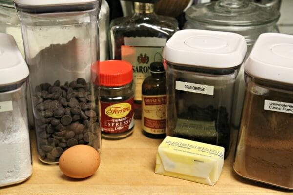 Boozy Black Forest Cookies For #OXOGoodCookie - Cooking in Stilettos