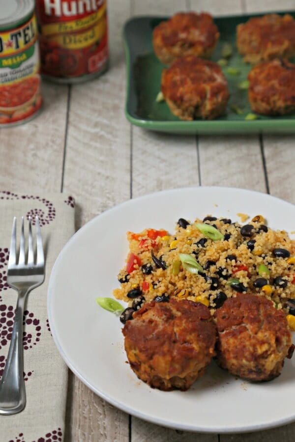 Southwestern Turkey Meatloaf Muffins | Cooking In Stilettos