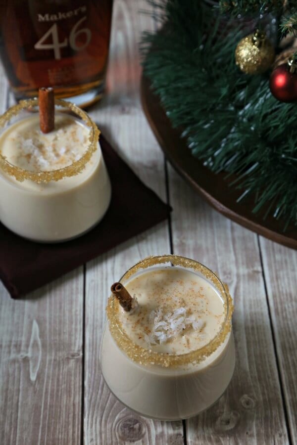 Aloha Style Homemade Eggnog | CookingInStilettos.com