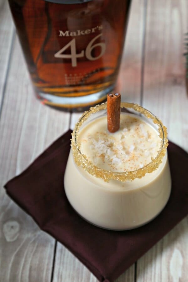 Aloha Style Homemade Eggnog | CookingInStilettos.com