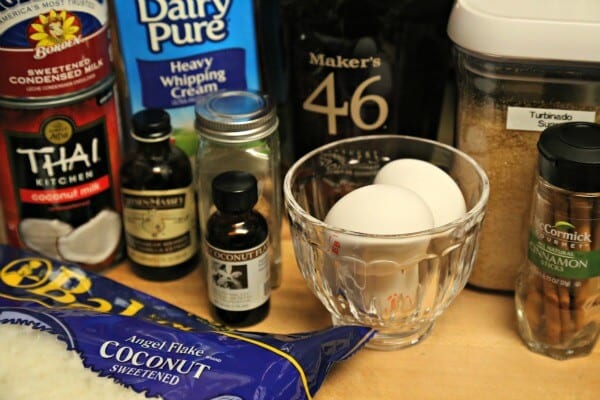 Aloha Style Homemade Eggnog - Ingredients | CookingInStilettos.com