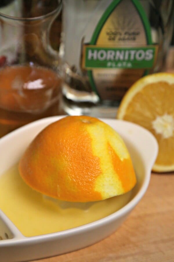 Cranberry Honey Blossom Cocktail - Fresh Orange Juice | CookingInStilettos.com