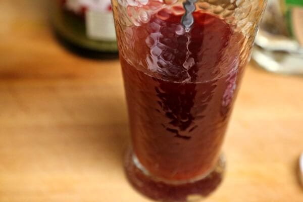 Cranberry Honey Blossom Cocktail - Stirred, Not Shaken | CookingInStilettos.com