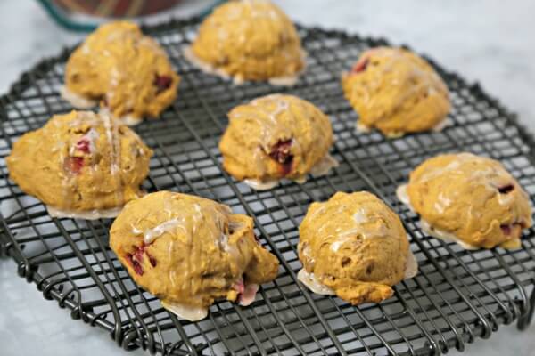 Cranberry Pumpkin Cookies | CookingInStilettos.com