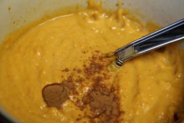 Easy Spiced Pumpkin Mousse - Spiced Pumpkin Base | CookingInStilettos.com